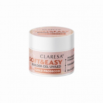 Claresa Żel Budujący Soft&Easy Builder Gel Gold Prosecco 12g